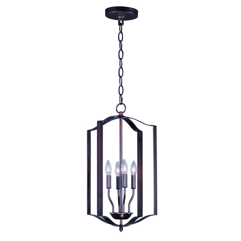 Maxim 10036OI Provident Four Light Chandelier, Oil Rubbed Bronze