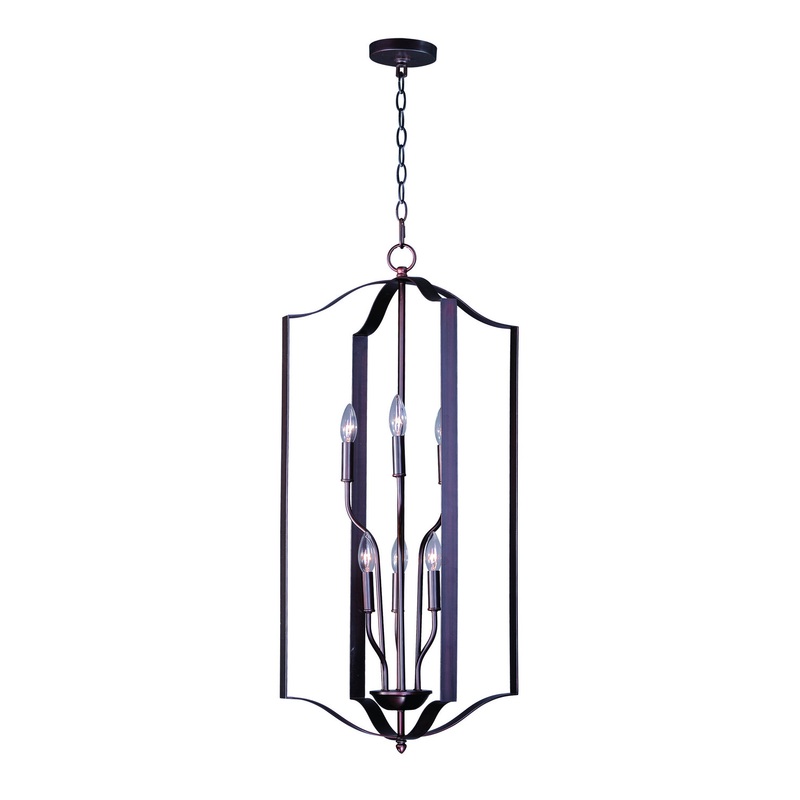 Maxim 10038OI Provident Six Light Chandelier, Oil Rubbed Bronze