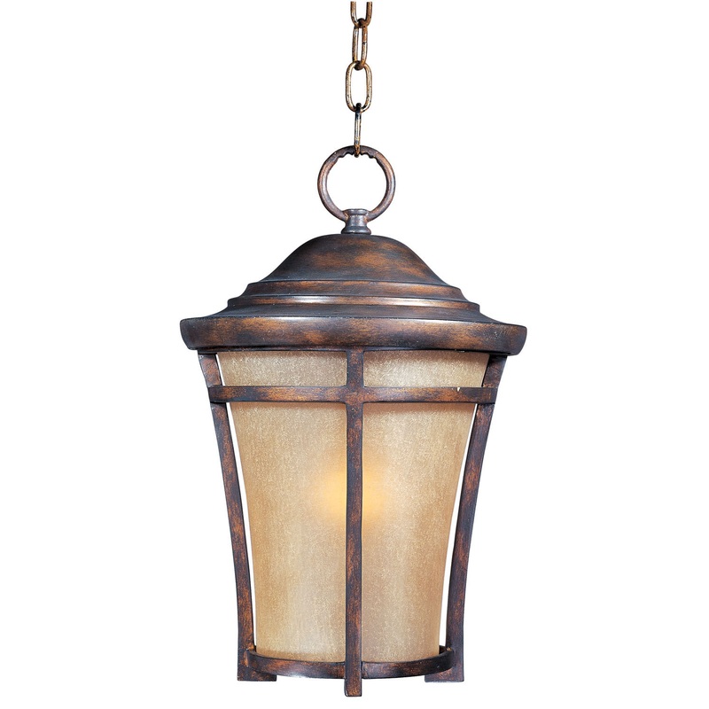 Maxim 40167GFCO Balboa VX One Light Outdoor Hanging Lantern, Copper Oxide
