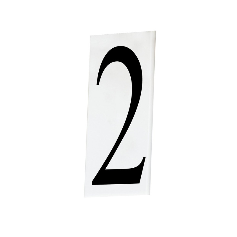 Maxim 53632WT Address House Number 2, White
