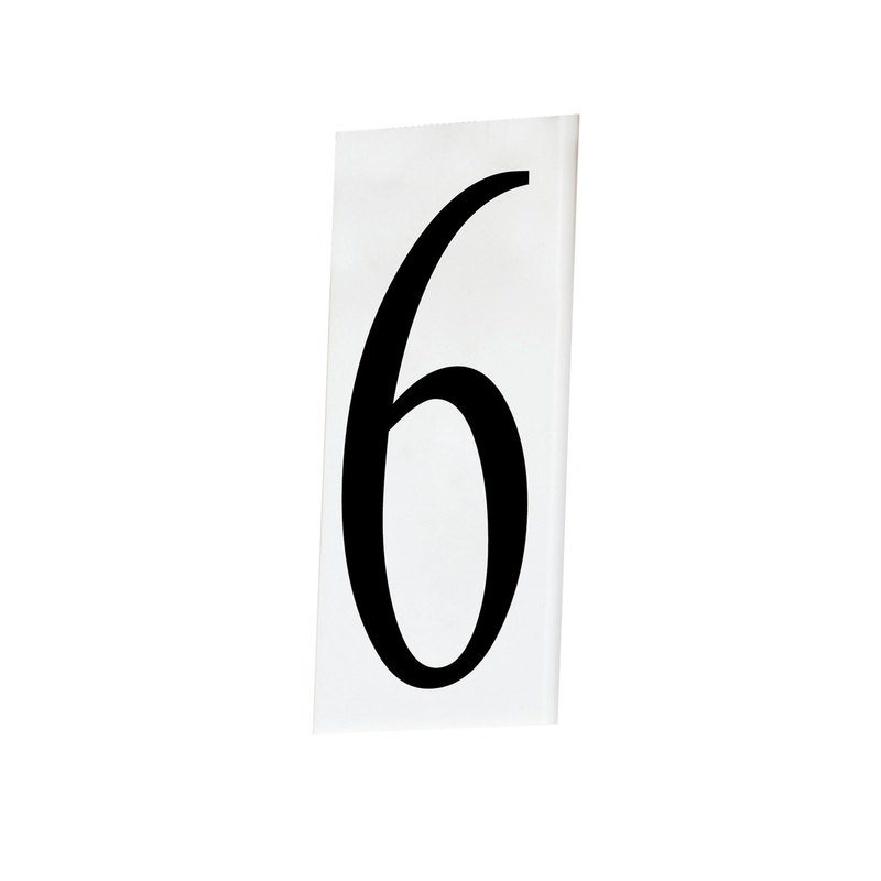 Maxim 53636WT Address House Number 6/9, White