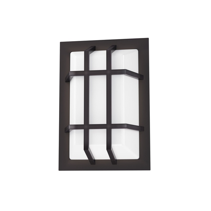 Maxim 55681WTBZ Trilogy LED Outdoor Wall Sconce, Bronze