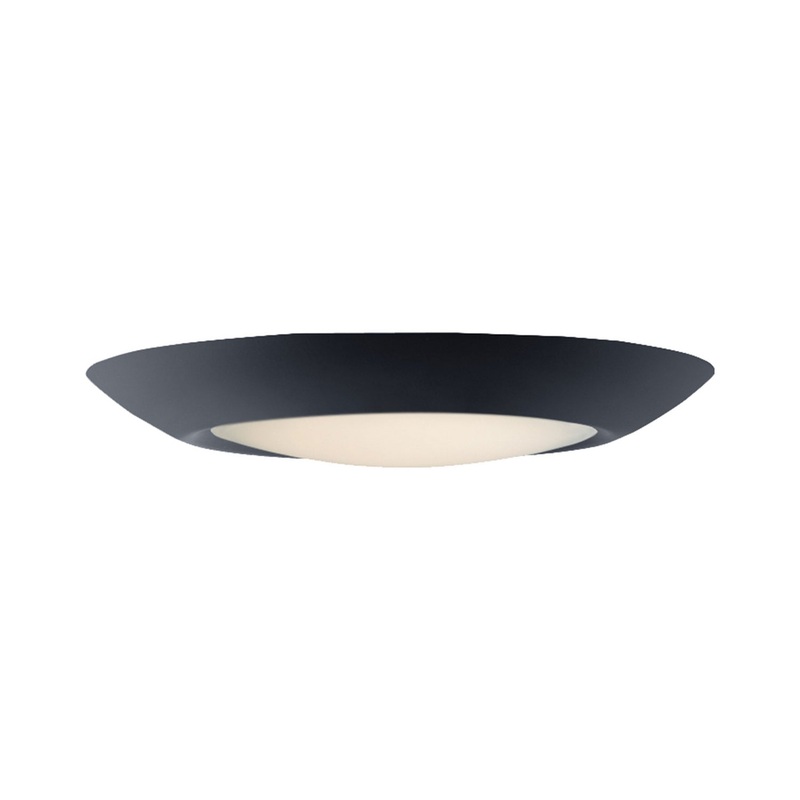 Maxim 57413WTBK Diverse LED Flush Mount, Black