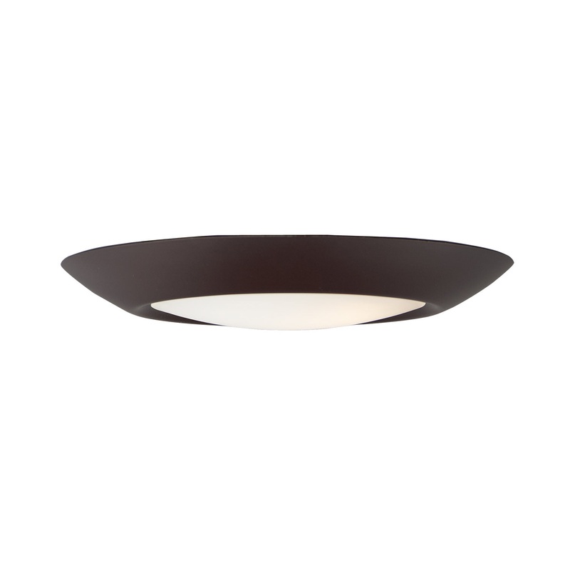 Maxim 57613WTBZ Diverse LED Flush Mount, Bronze