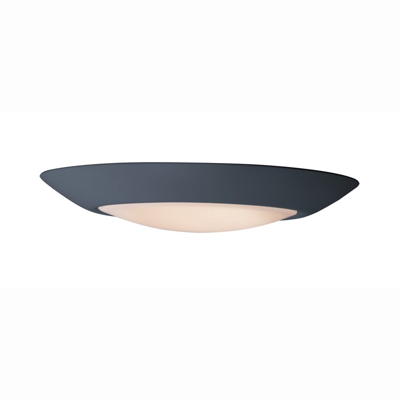 Maxim 57643WTBK Diverse LED Flush Mount, Black