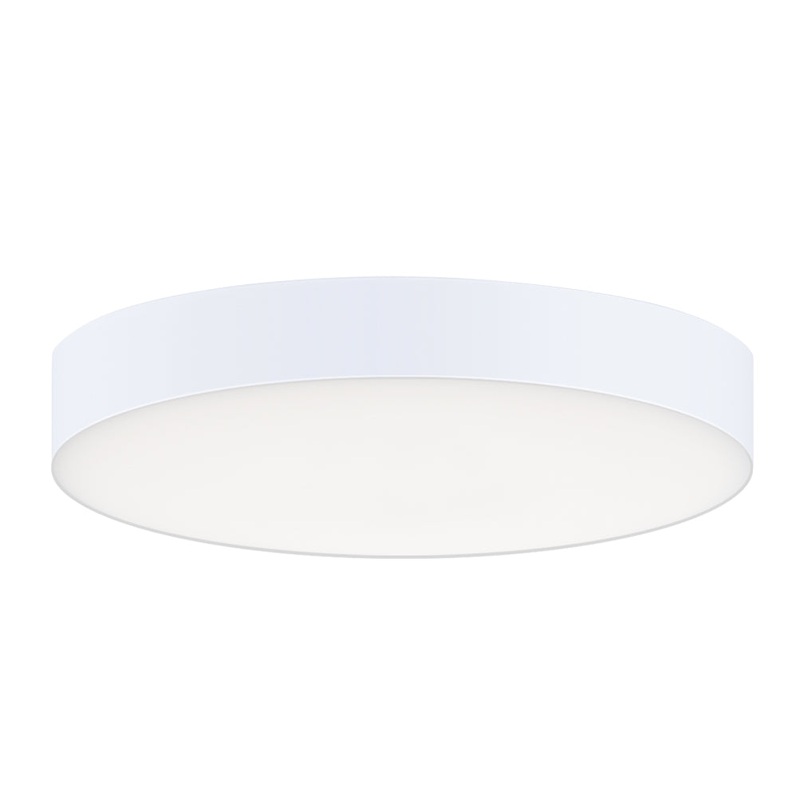 Maxim 57660WTWT Trim LED Flush Mount, White
