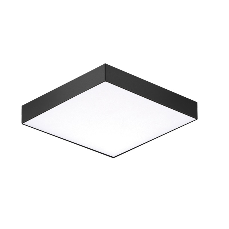 Maxim 57665WTBK Trim LED Flush Mount, Black