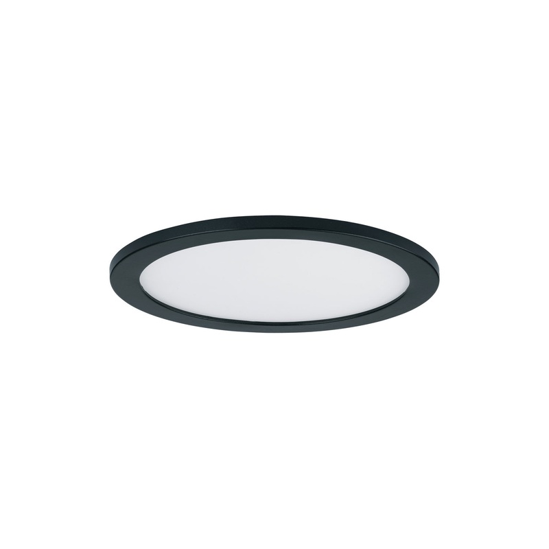Maxim 58712WTBK Wafer LED Flush Mount, Black