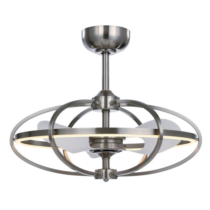 Maxim 60002SN Corona LED Fandelight, Satin Nickel