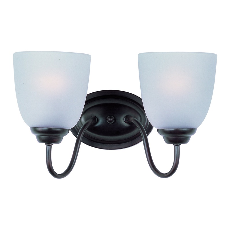 Maxim 10072FTOI Stefan Two Light Bath Vanity, Oil Rubbed Bronze
