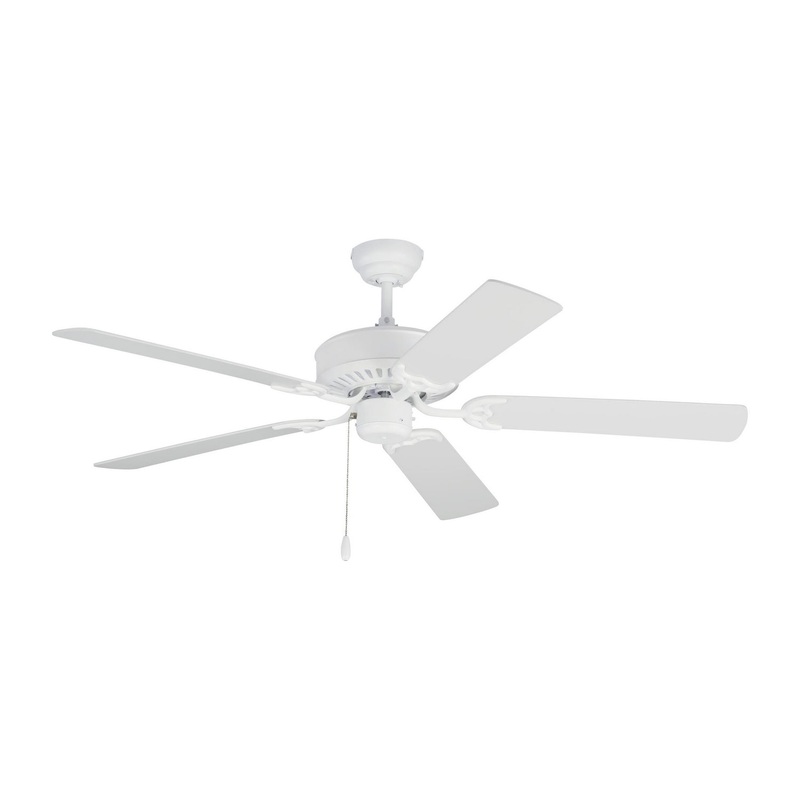Visual Comfort Fan 5HV52RZW Haven 52 Ceiling Fan, Matte White (Discontinued)