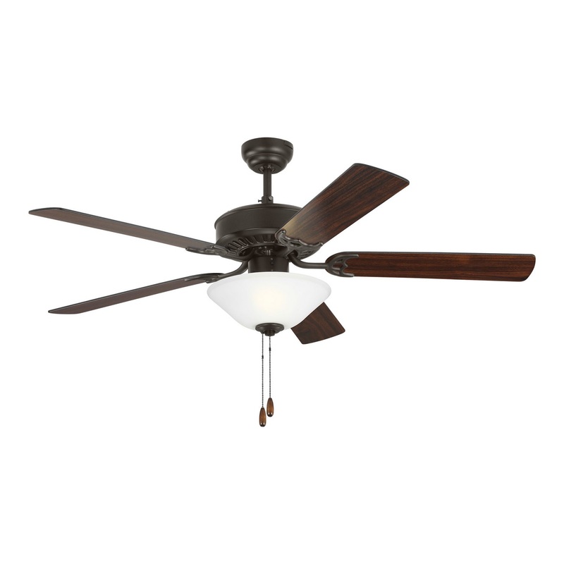 Visual Comfort Fan 5HVDC52BZD Haven DC 52 LED Ceiling Fan, Bronze