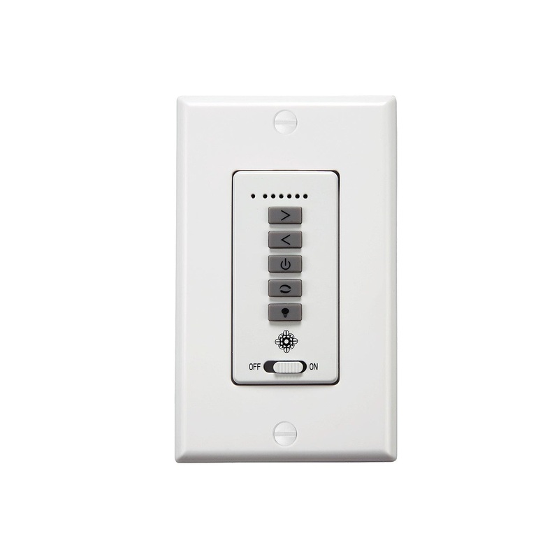 Visual Comfort Fan ESSWC-7-WH Universal Wall Control, White