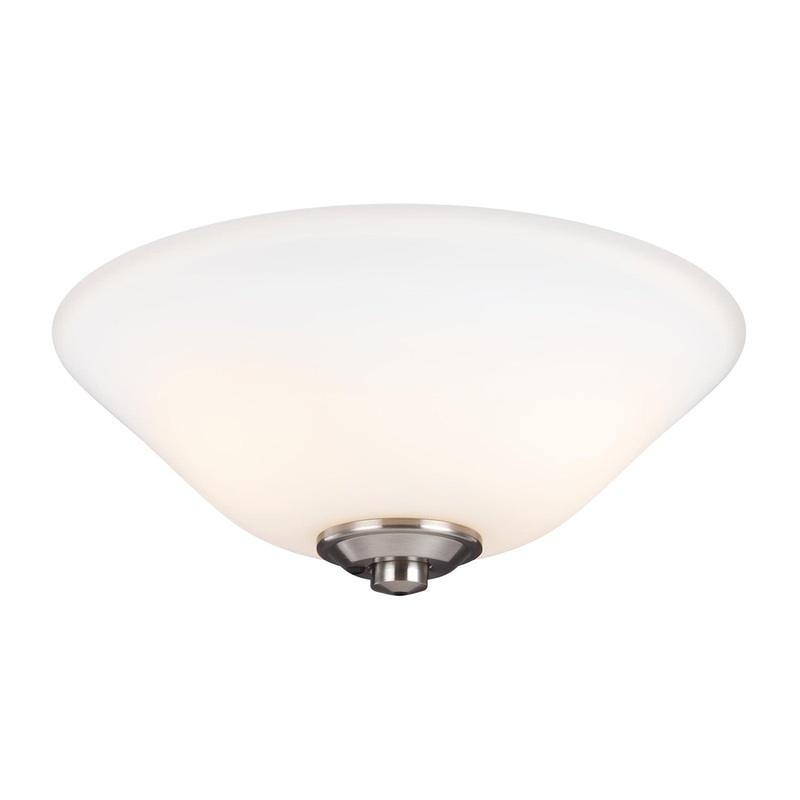 Visual Comfort Fan MC242 Universal LED Light Kit, Undefined / Matte Opal