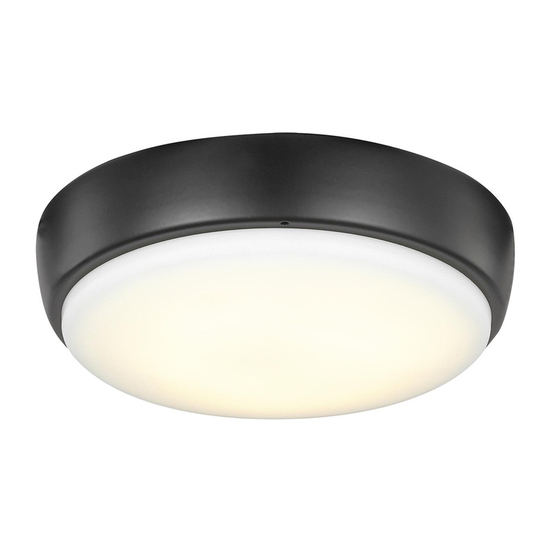 Visual Comfort Fan MC264BK Universal LED Ceiling Fan Light Kit, Matte Black