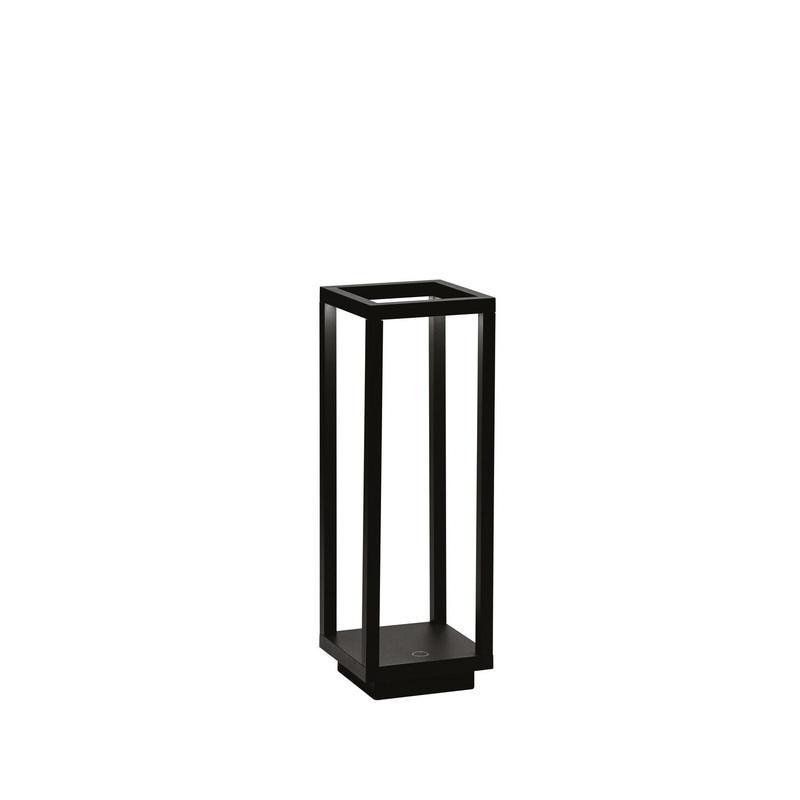 Zafferano LD0258D3 Home LED Table Lamp, Black