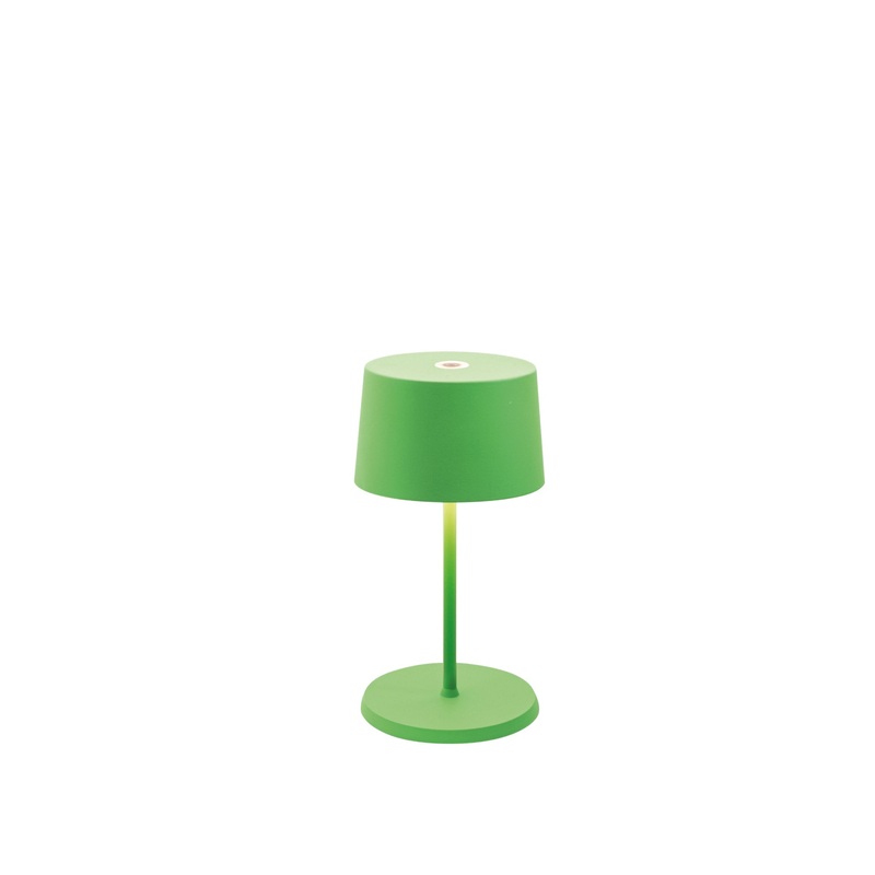 Zafferano LD0860V4 Olivia LED Table Lamp, Green