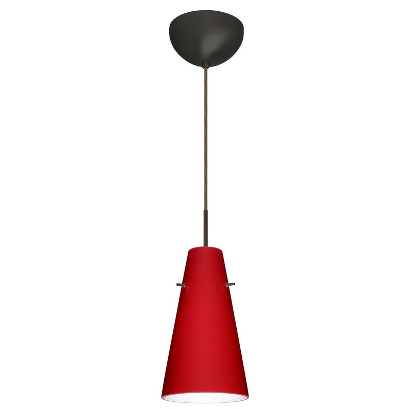 Besa 1JC-4124RM-LED-BR Cierro One Light Pendant Bronze