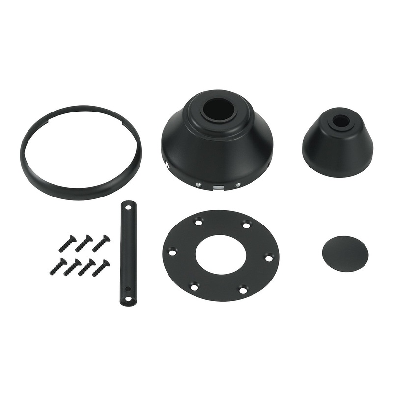 Visual Comfort Fan 88MCFK-BK Maverick Custom Finish Kit, Matte Black