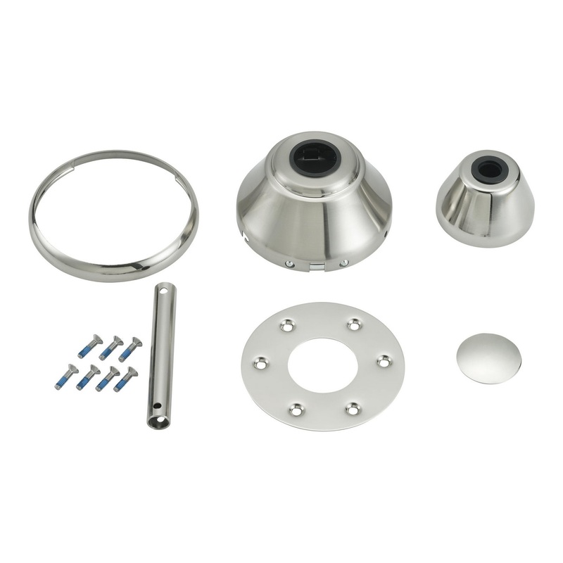 Visual Comfort Fan 88MCFK-PN Maverick Custom Finish Kit, Polished Nickel