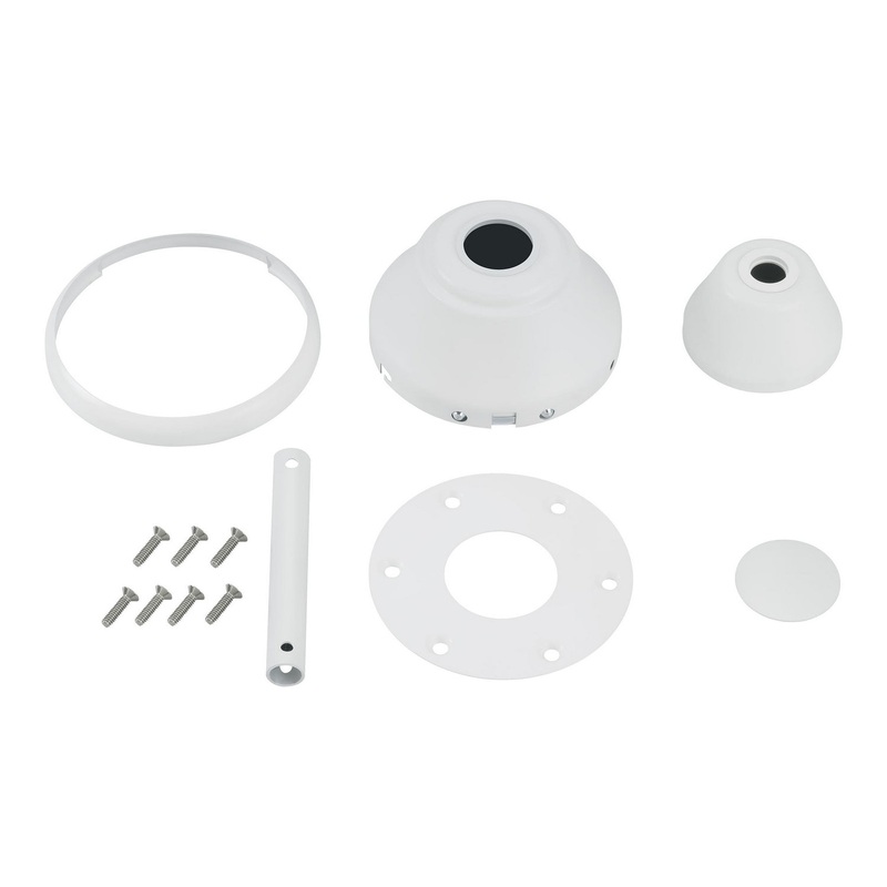 Visual Comfort Fan 88MCFK-RZW Maverick Custom Finish Kit, Matte White