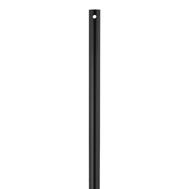 Visual Comfort Fan DRC18MBK Coastal Downrod, Midnight Black