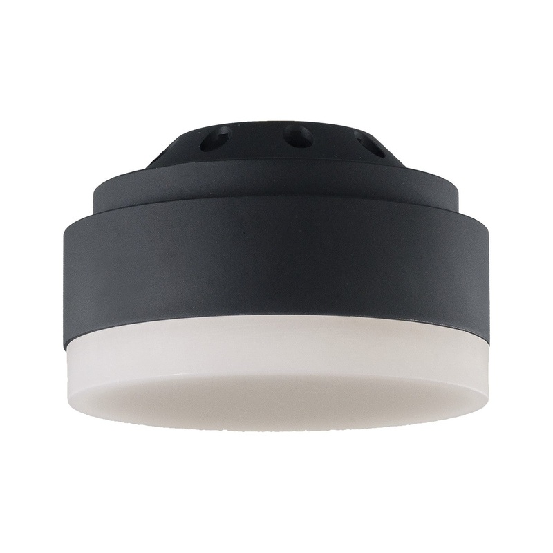 Visual Comfort Fan MC263MBK Aspen 56 LED Fan Light Kit, Midnight Black