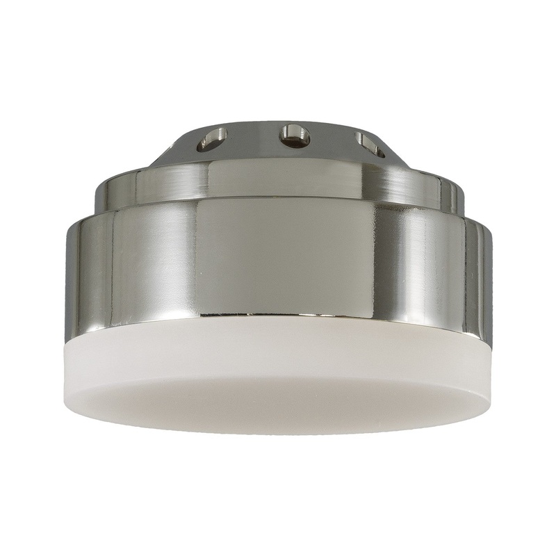Visual Comfort Fan MC263PN Aspen 56 LED Fan Light Kit, Polished Nickel