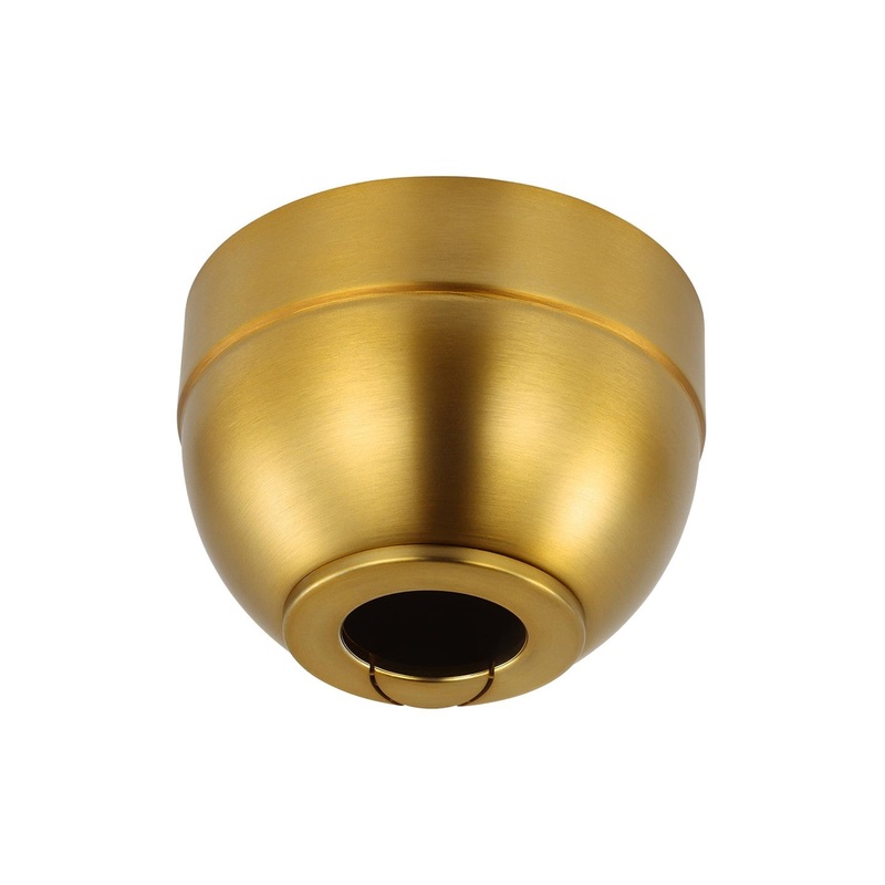 Visual Comfort Fan MC93BBS Universal Slope Ceiling Canopy Kit, Burnished Brass