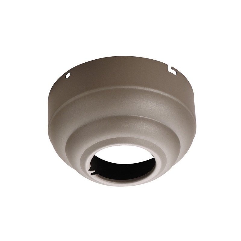 Visual Comfort Fan MC95TI Universal Canopy Kit Slope Ceiling Adapter, Titanium
