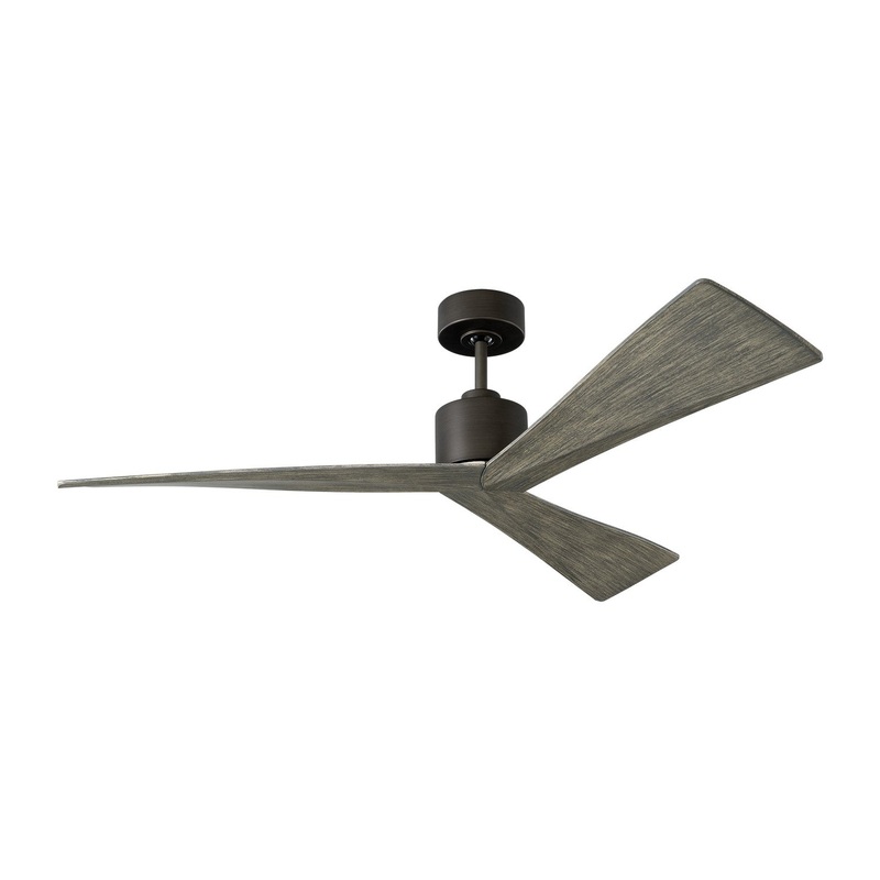 Visual Comfort Fan 3ADR52AGP Adler 52 Ceiling Fan, Aged Pewter
