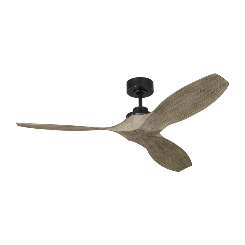 Visual Comfort Fan 3CLNSM52AGP Collins 52 Smart Ceiling Fan, Aged Pewter