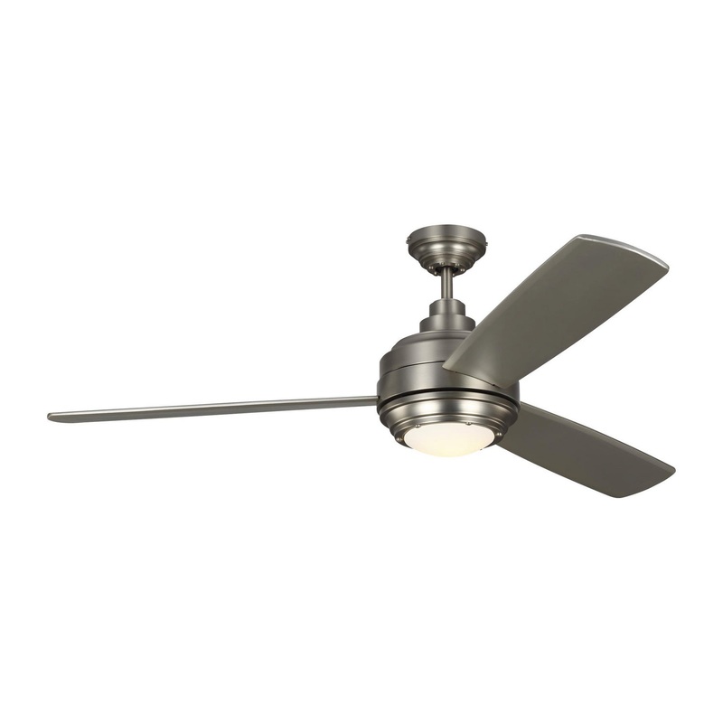 Visual Comfort Fan 3TAR56SND Aerotour 56 Ceiling Fan, Satin Nickel