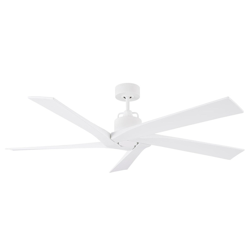 Visual Comfort Fan 5ASPR56RZW Aspen 56 Ceiling Fan, Matte White