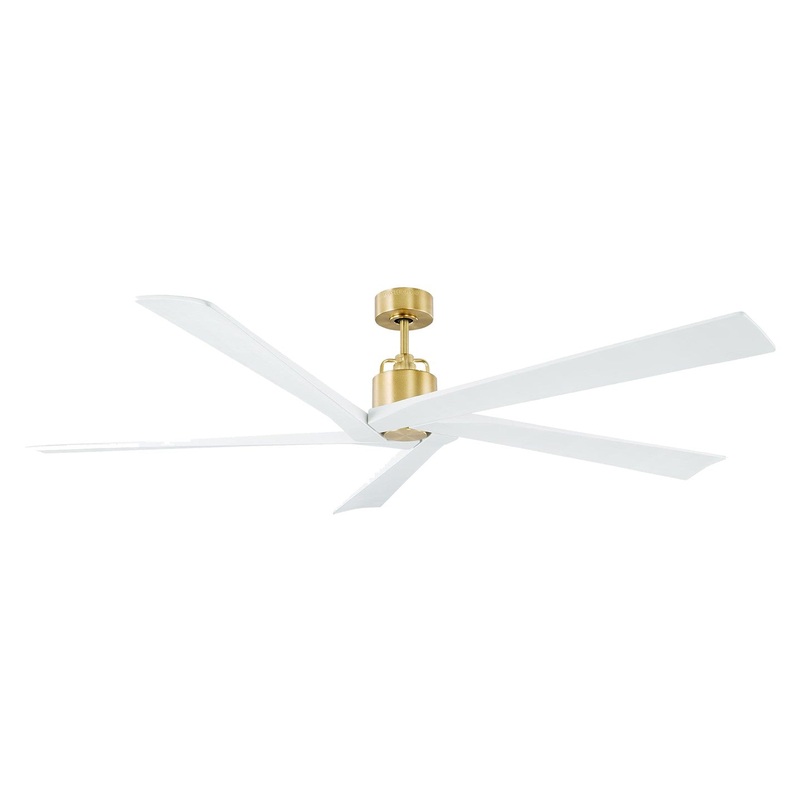 Visual Comfort Fan 5ASPR70BBS Aspen 70 Ceiling Fan, Burnished Brass