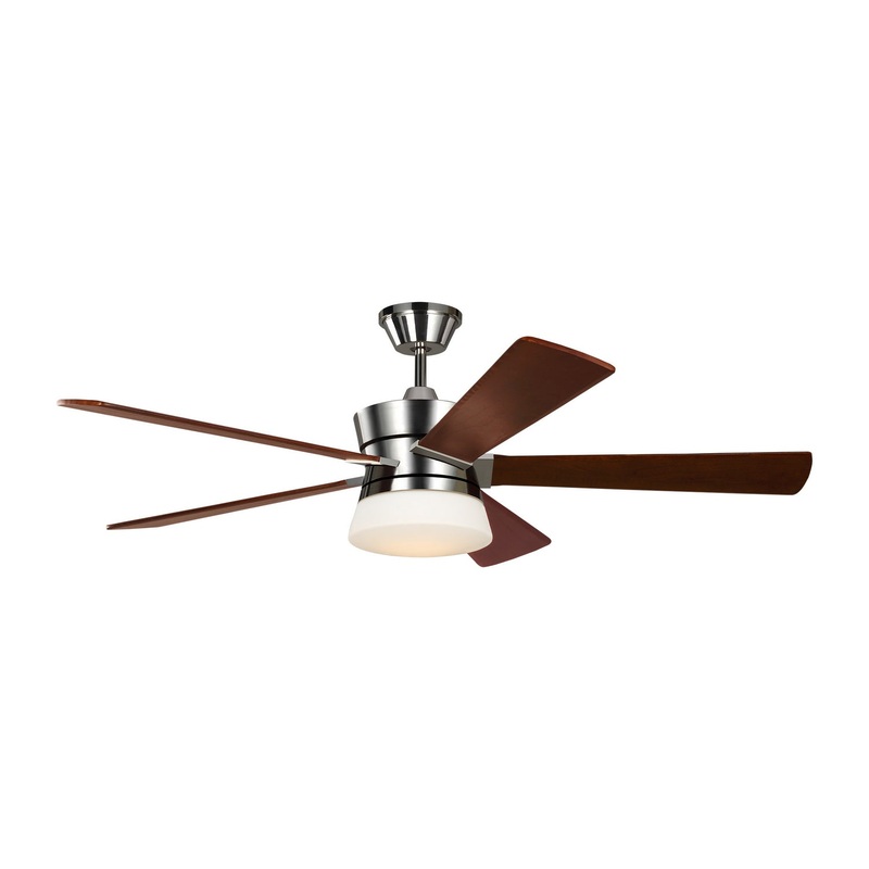 Visual Comfort Fan 5ATR56PND Atlantic 56 Ceiling Fan, Polished Nickel (Discontinued)