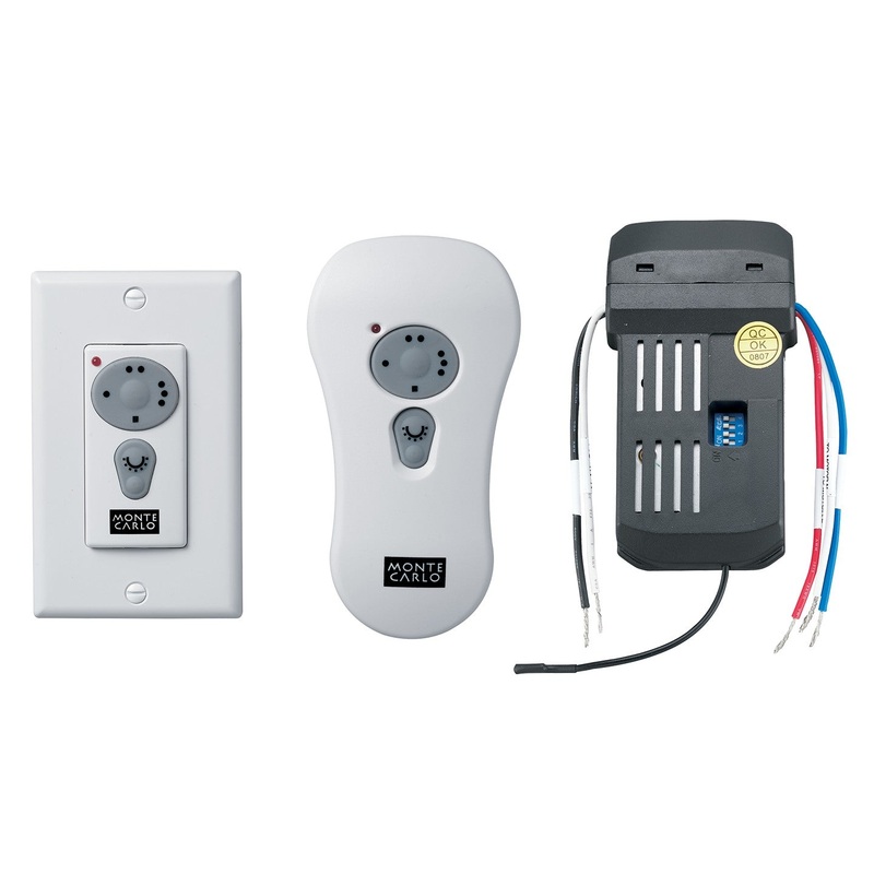 Visual Comfort Fan CK250 Universal Control Wall/Hand-Held Remote Control Kit, White