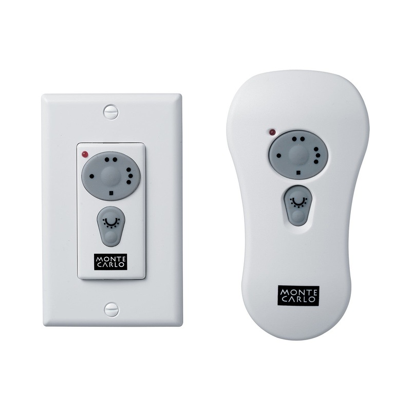 Visual Comfort Fan CT100 Universal Control Wall/Hand-Held Remote Transmitter Accessory, White