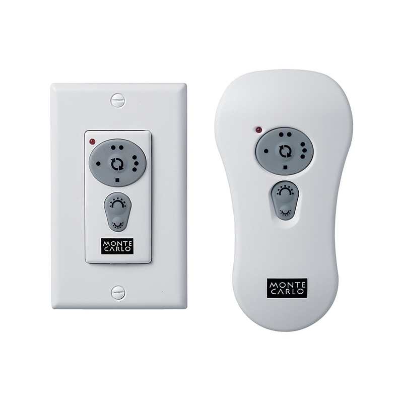 Visual Comfort Fan CT150 Universal Control Reversible Wall/Hand-Held Remote Transmitter Accessory, White
