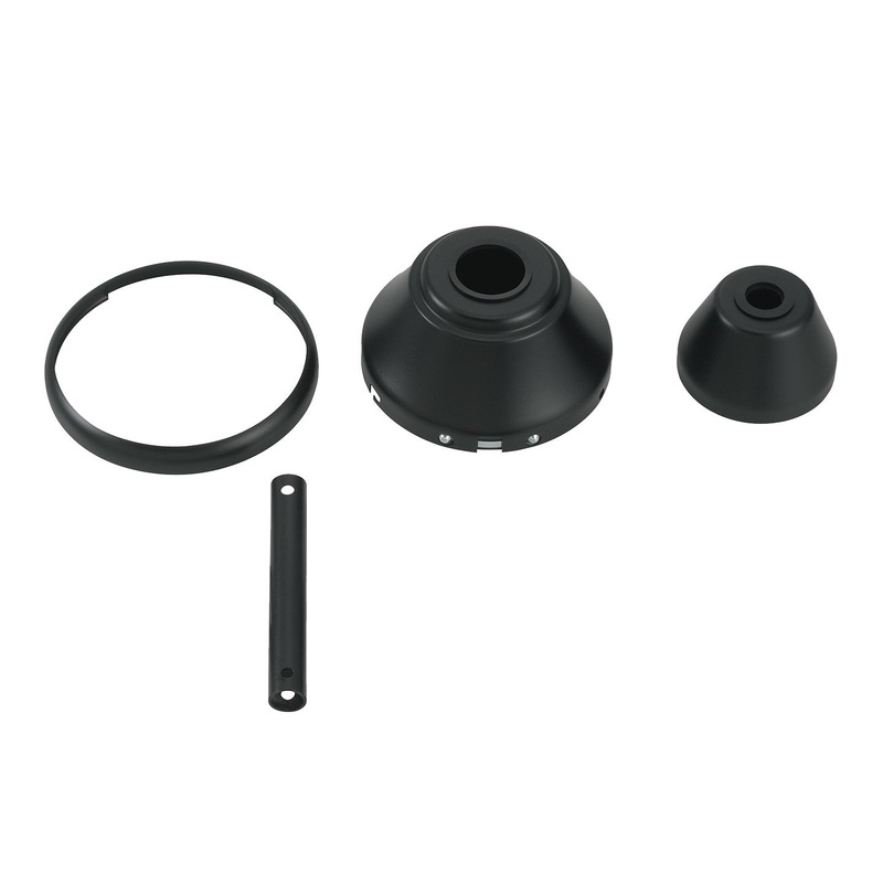 Visual Comfort Fan MCFKLED-BK Maverick Custom Finish Kit, Matte Black