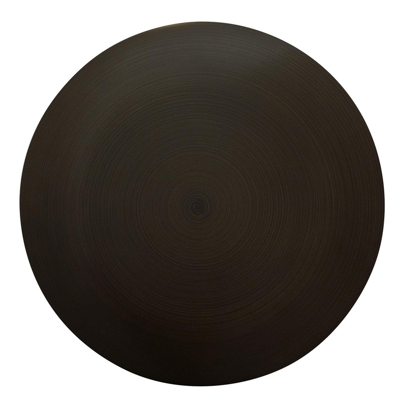 Visual Comfort Fan MCM360AGP Minimalist Blanking Plate, Aged Pewter