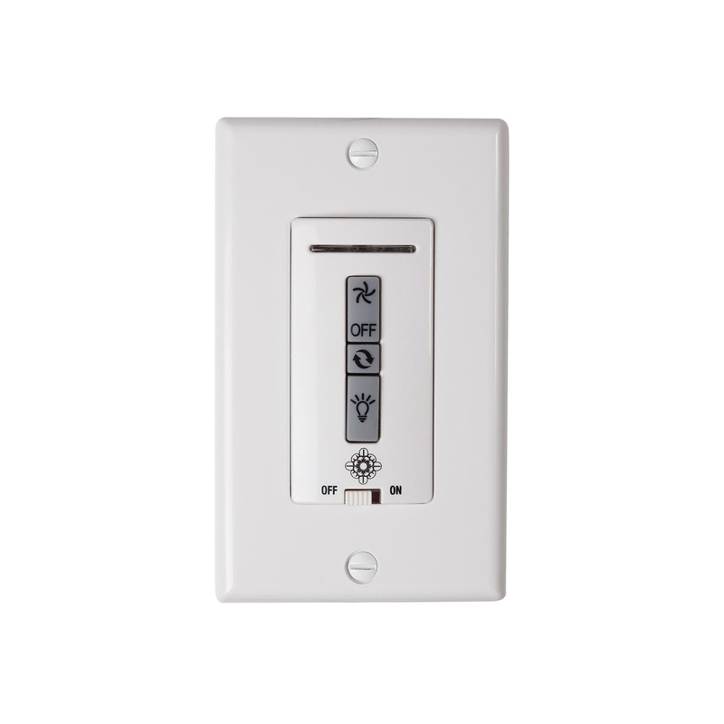 Visual Comfort Fan MCRC3RW NEO Hardwired Remote Wall Control Only, White