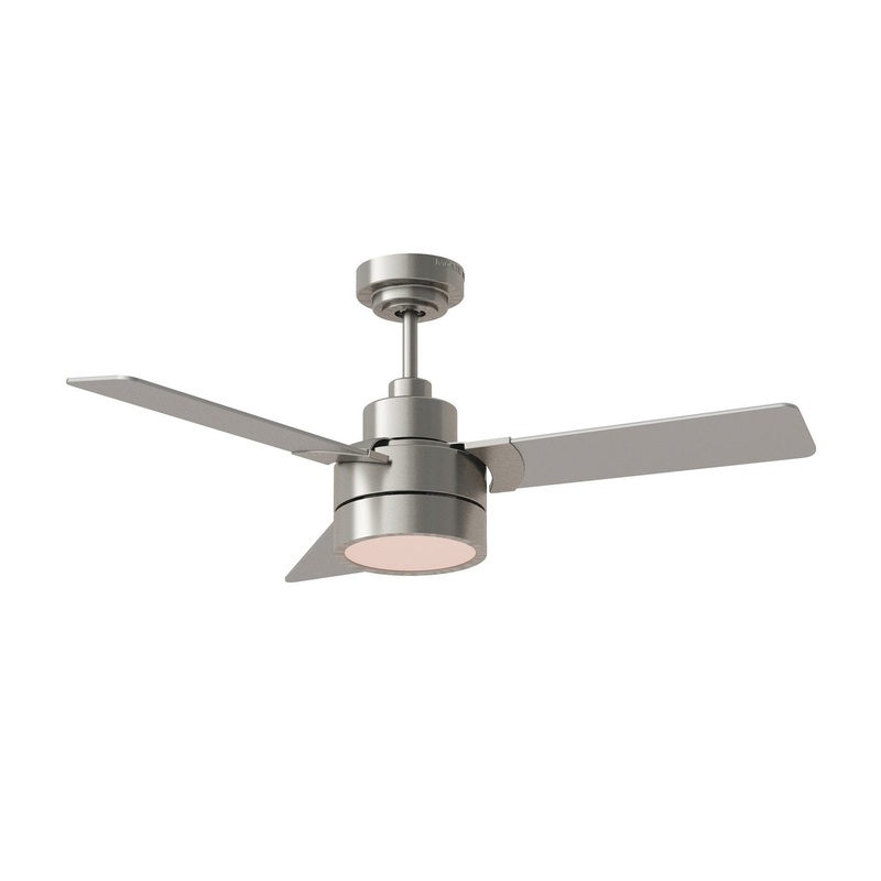 Generation Lighting 3JVR44BSD Jovie 44"Ceiling Fan, Brushed Steel