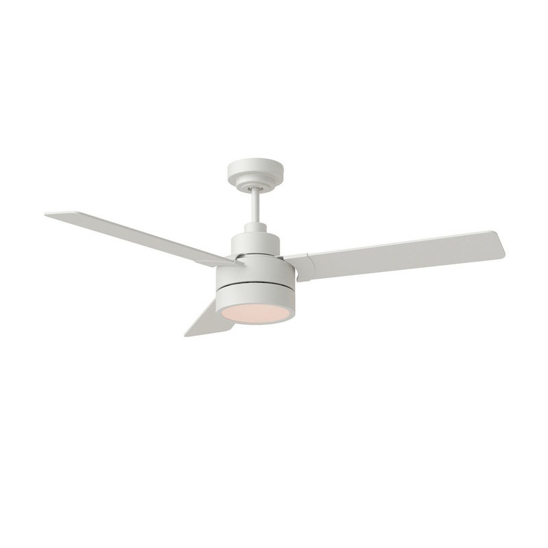 Generation Lighting 3JVR52RZWD Jovie 52"Ceiling Fan, Matte White