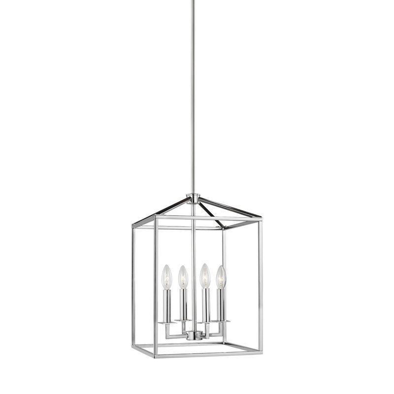 Generation Lighting 5215004EN-05 Perryton Four Light Hall / Foyer, Chrome