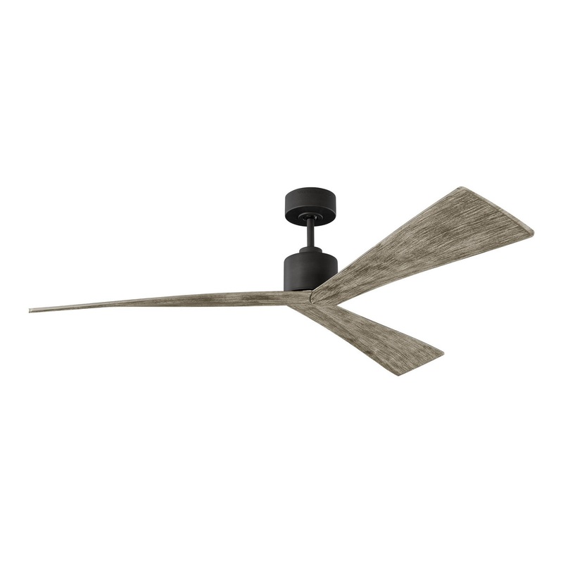 Visual Comfort Fan 3ADR60AGP Adler 60 Ceiling Fan, Aged Pewter