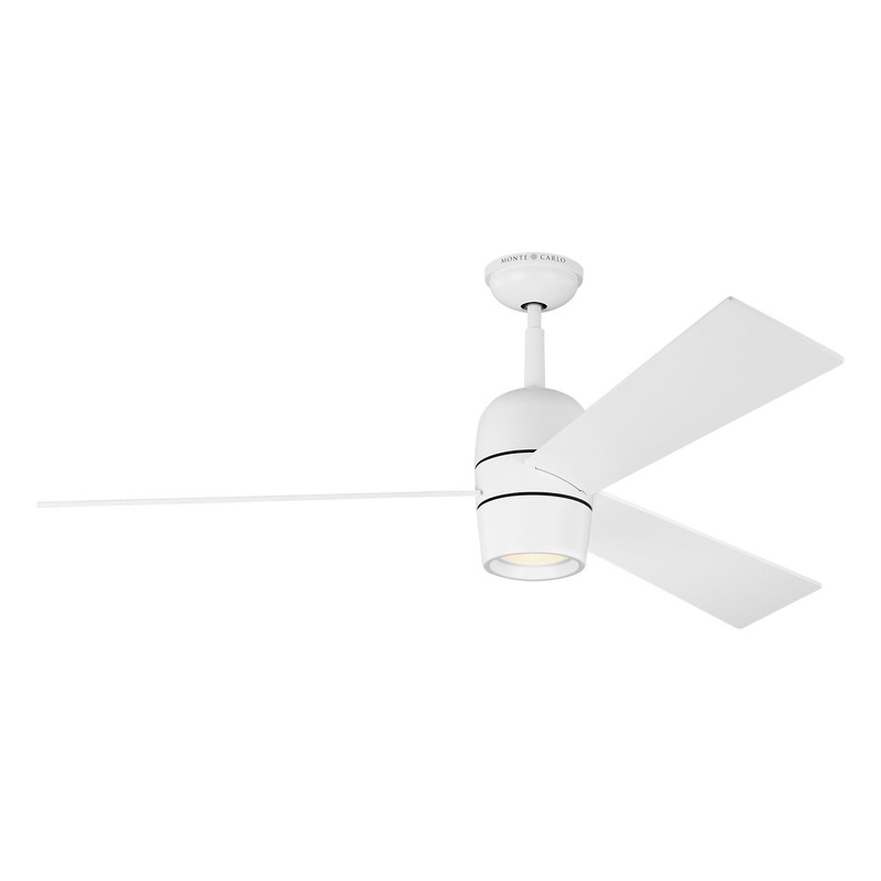 Visual Comfort Fan 3ALBR60RZWD Alba 60 Ceiling Fan, Matte White