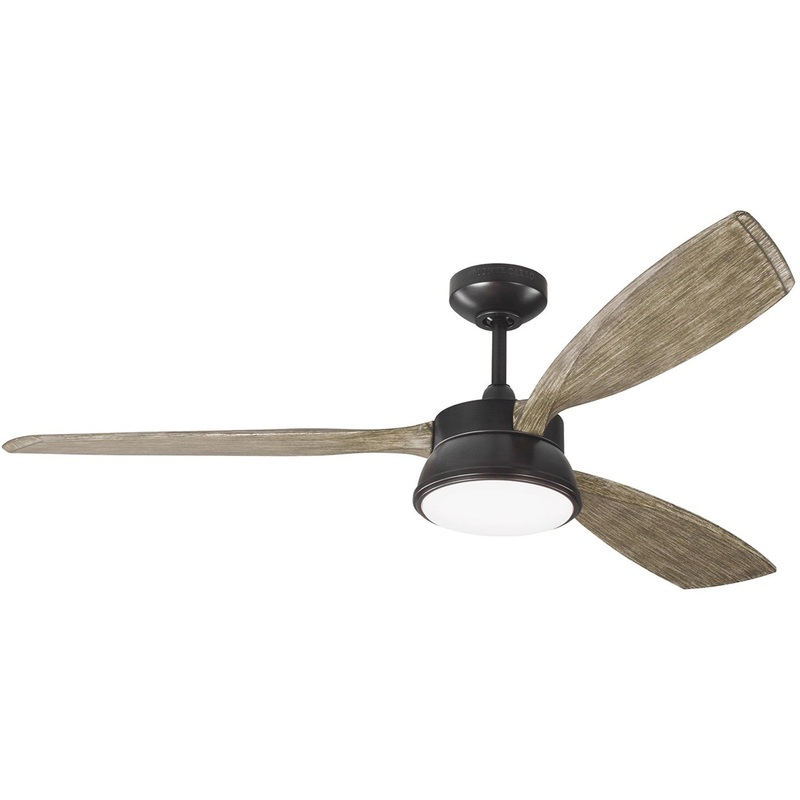 Visual Comfort Fan 3DSTR57AGPD Destin 57 Ceiling Fan, Aged Pewter