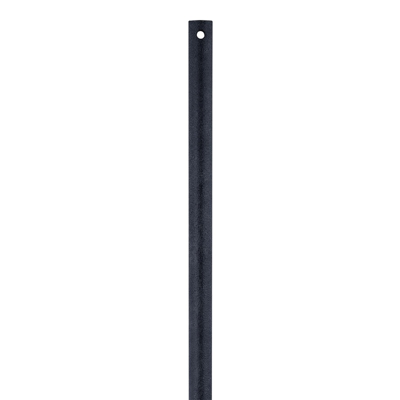 Visual Comfort Fan DR12DWZ Universal Downrod, Dark Weathered Zinc