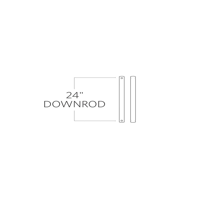 Visual Comfort Fan DR24BZ Universal Downrod, Bronze